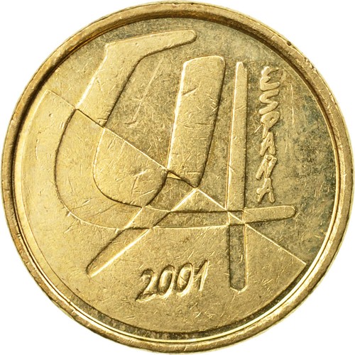 445490 moneta spagna - moneta,, spagna,