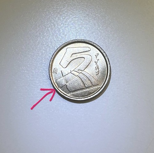 Moneda pesetas con - 5,