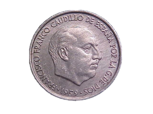 1959 spagna centimos - spagna, 10