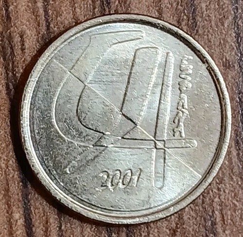Moneta spagna peseta 2001 - peseta, re